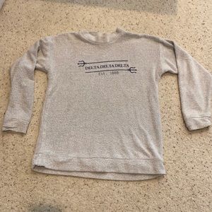 Tri Delta  Woolly Threads Sweatshirt